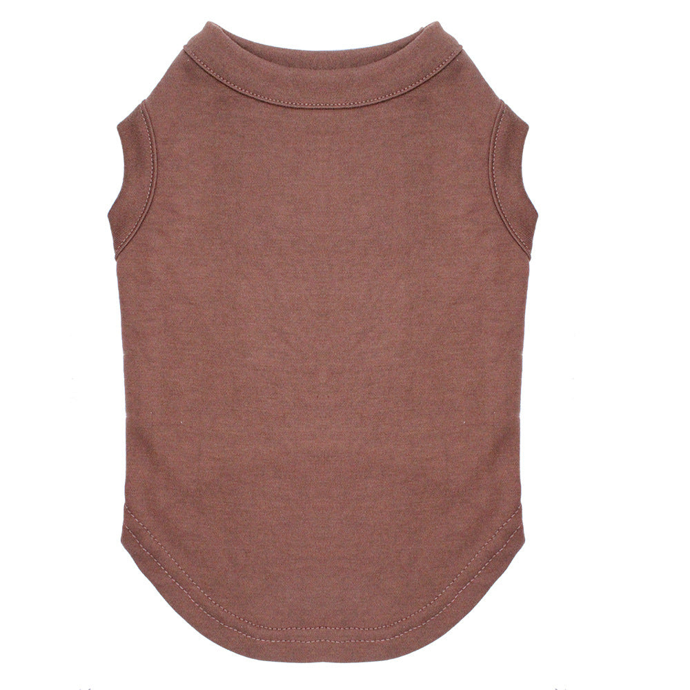 Autumn dog clothes cotton t-shirt