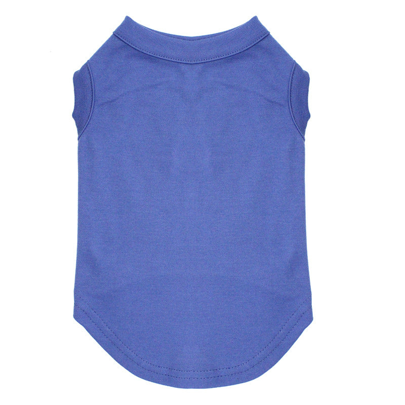 Autumn dog clothes cotton t-shirt