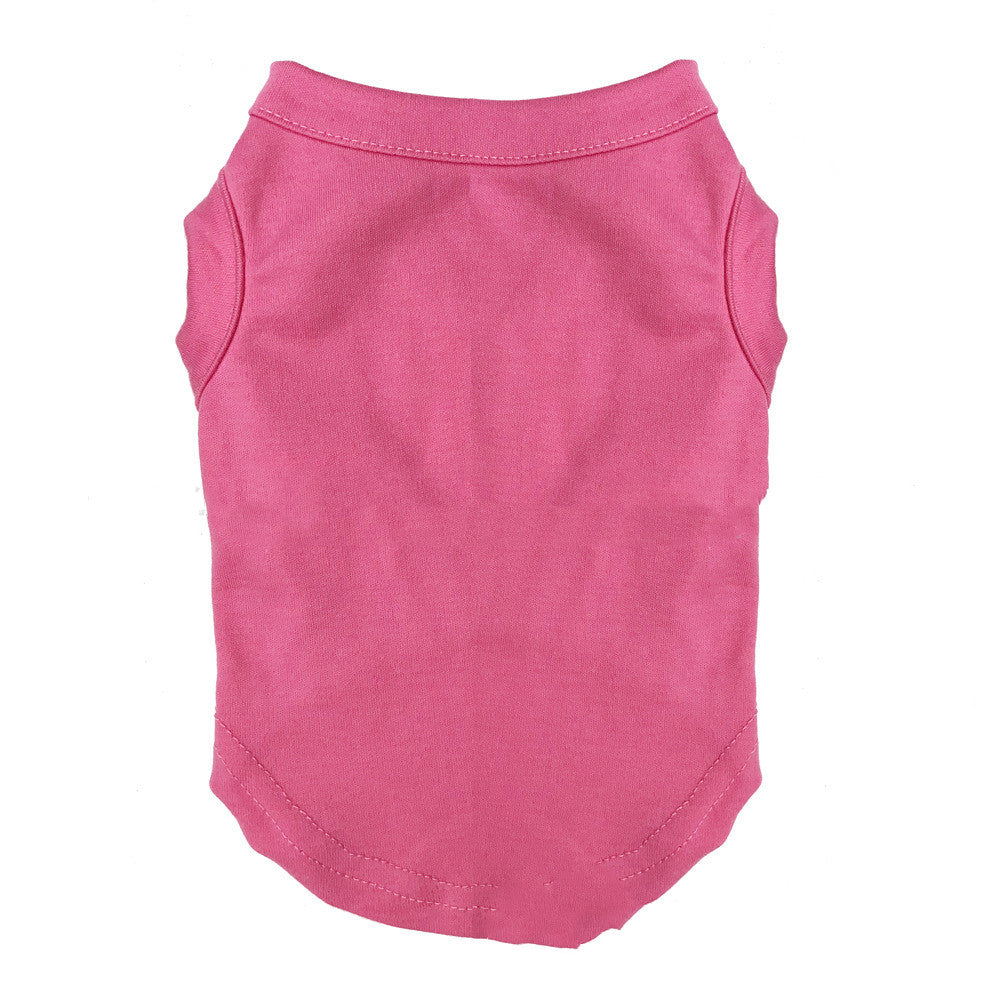 Autumn dog clothes cotton t-shirt