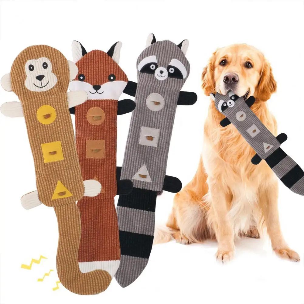 Durable Dog Toy Teeth Dog Toy Bite-resistant Dog Chew Toy Squeaky Pet Toy For Teeth Treat Dispensing Engaging Pet For Puppies